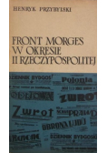 Front Morges W okresie II Rzeczypospolitej