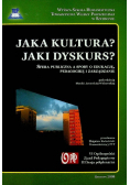 Jaka kultura Jaki dyskurs
