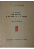 Rozmowa Ben Jonsona z radnym ze Stratfordu