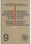 Organizacja Ukraińskich Nacjonalistów w Polsce w latach 1944 -1950 Likwidacja struktur kierowniczych tom  II