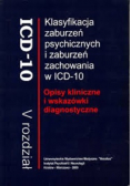 Klasyfikaja zaburzeń psychicznych i zaburzeń zachowania a ICD - 10