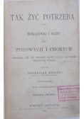 Tak żyć potrzeba, 1895 r.