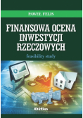 Finansowa ocena inwestycji rzeczowych