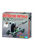 Zdalnie sterowany detektor metalu - robot