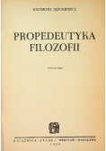 Propedeutyka filozofii 1950 r.