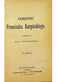 Pamiętniki Franciszka Karpińskiego, 1898 r.