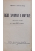 Pisma zapomniane i niewydane - 1922 r.