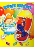 Nowe buciki - uczę się wiązać buty