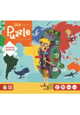 Puzzle 300 Mapa świata