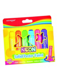 Farby plakatowe w sztyfcie neon