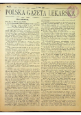 Polska Gazeta Lekarska Rok X Nr 1 do 52 1931 r.