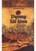 Pąsowy liść klonu