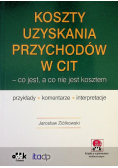 Koszty uzyskania przychodów w CIT