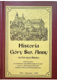 Historia Góry Świętej Anny na Górnym Śląsku