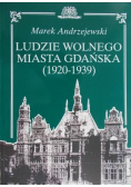 Ludzie wolnego miasta Gdańska