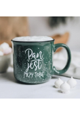 Kubek vintage - Pan jest przy tobie