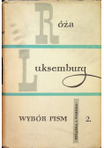 Luksemburg Wybór pism Tom 2