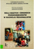 Rola małych i średnich przedsiębiorstw w rozwoju regionalnym