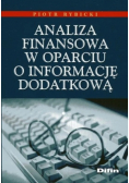 Analiza finansowa w oparciu o informację dodatkową.