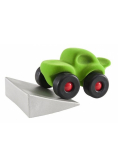 Monster car z podjazdem zielony