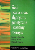 Sieci neuronowe algorytmy genetyczne i systemy rozmyte