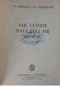 Jak ludzie nauczyli się mówić ,1949r.