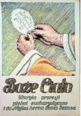 Boże ciało liturgia procesji pieśni eucharystyczne