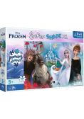 Puzzle Kraina Lodu 104
