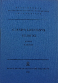 Granivs Licinianvs Reliqviae