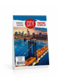 Kalendarz 2025 biurkowy City