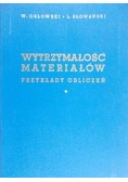 Wytrzymałość materiałów przykłady obliczeń