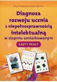 Diagnoza rozwoju ucznia z niepełnosprawnością intelektualną w stopniu umiarkowanym Karty pracy