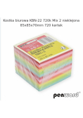 Kostka biurowa mix 85x85x70mm 720K