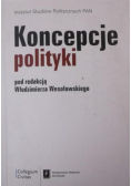 Koncepcje polityki