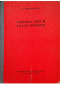 Technika sekcji zwłok zwierząt