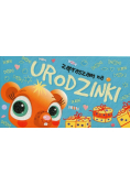 Zaproszenia urodzinowe Misio 5 sztuk