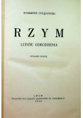 Rzym Ludzie odrodzenia 1933 r.
