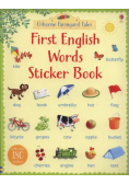 First English Words Sticker Book