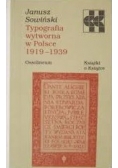 Typografia wytworna w Polsce 1919 - 1939