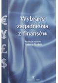 Wybrane zagadnienia z finansów