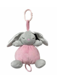 Pozytywka króliczek szary 18cm
