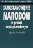 Samostanowienie Narodów w prawie międzynarodowym