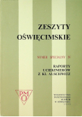 Zeszyty oświęcimskie numer specjalny IV