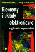 Elementy i układy elektroniczne w pytaniach i odpowiedziach