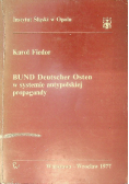 Bund Deutscher Osten w systemie antypolskiej propagandy