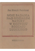 Moje badania nad udziałem natury w rozwoju rodzaju ludzkiego