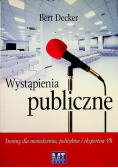 Wystąpienia publiczne