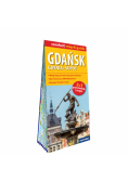 Gdańsk Gdynia Sopot laminowany map&guide 2w1 przewodnik i mapa