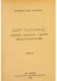 Listy pasterskie 1922 r.