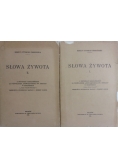 Słowa żywota T. I, II, 1938 r.